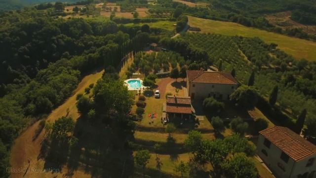 Spring Waltz (Mariage d'Amour) Chopin - Tuscany 4K смотреть онлайн