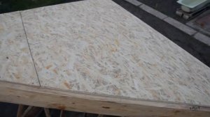 ?Монтаж ОСП (OSB) ?Обшивка крыши ОСП (OSB) для шестигранной беседки?