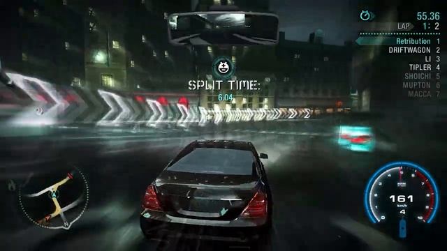 Driving Mersedes-Benz S65 AMG like a pro in NFS Carbon Remastered 2023 смотреть онлайн