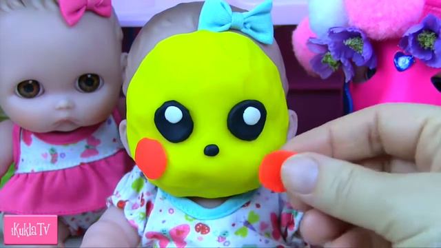 Куклы Крещение ПРЕДКРЕЩЕНСКИЕ МАСКИ ИЗ ПЛАСТИЛИНА ПЛЕЙ ДО Пыкемон Го смотреть онлайн