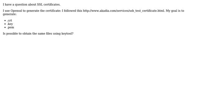 DevOps & SysAdmins: Generate SSL certificate using Keytool смотреть онлайн
