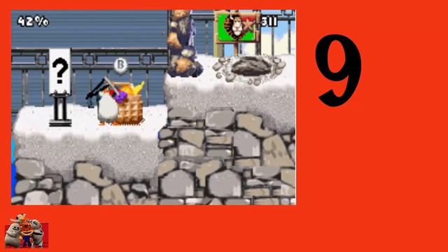 Madagascar Operation Penguin All Bosses & FINALE  GBA 1080P