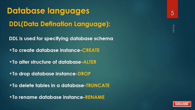 ☝?EASY WAY TO START DBMS : INTRODUCTION: DATABASE LANGUAGES (PART4)☝? смотреть онлайн