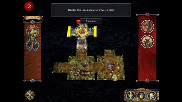 Descent: Road to Legend - iOS Board Games First Look смотреть онлайн