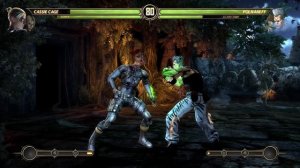 Игра за Sonya Blade Purple MK4 & Cassie Cage MKX в Mortal Kombat Komplete Edition на PC Expert в 4K