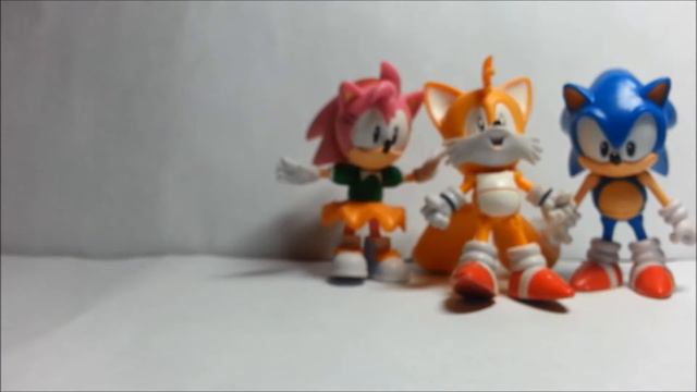 Sonic The Hedgehog, Tails, Amy, Knuckles, Silver figure review обзор фигурок Соник смотреть онлайн