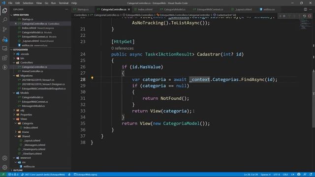 Desenvolvimento Web com ASP.NET :: Aula 15 :: Controle de Estoque com Banco de Dados SQLite смотреть онлайн