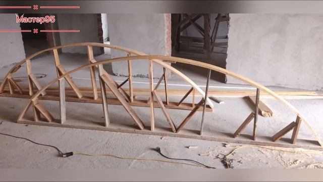 Арка для ворот. Как Я ее строил. смотреть онлайн