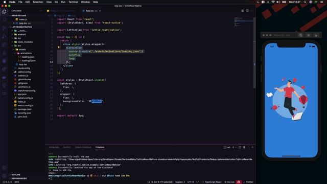 #DropsMobile E21 - Animação com Lottie no React Native смотреть онлайн