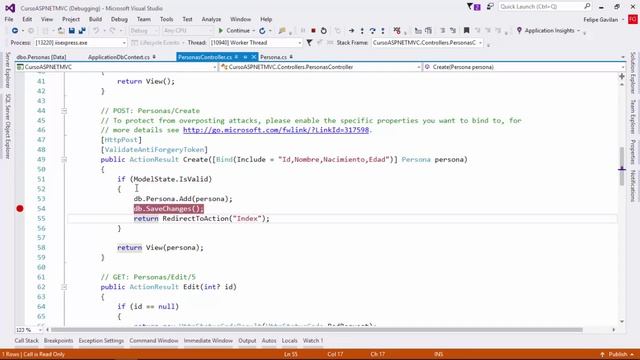 Insertando registros con Entity Framework | Entity Framework 6 | Programando en ASP.NTE MVC 5 смотреть онлайн