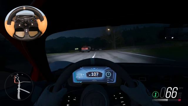Forza Horizon 4 - Rimac Concept Two (Steering Wheel + Paddle Shifter) Gameplay смотреть онлайн