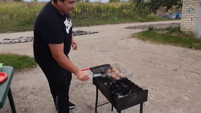 Шашлык из Рыбы | Скумбрия на Мангале смотреть онлайн