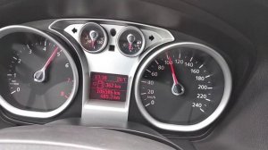 Разгон Форд Фокус 2 1.6 мт  до 140км/ч