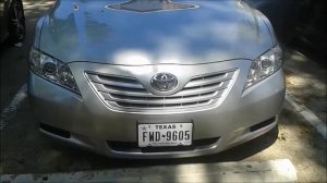 Стоковый сигнал у Камри.