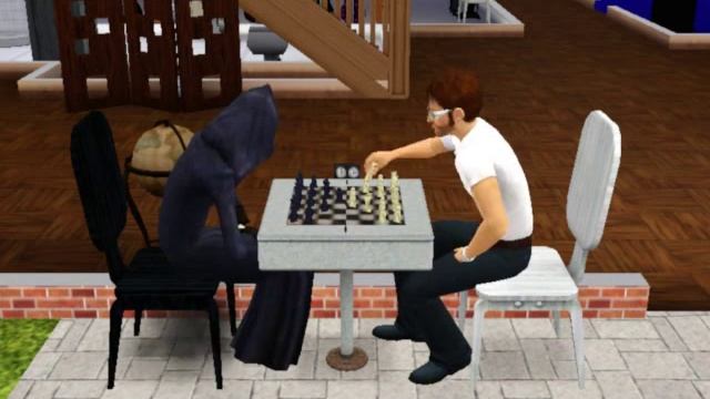 Sims 3- Chess with the Grim Reaper смотреть онлайн