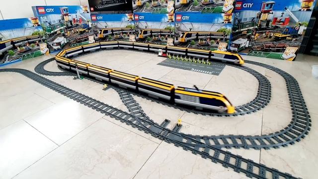 Lego 60197 How long can you make this train ?? смотреть онлайн