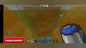 Построил рабочий лифт из блоков мёда в Minecraft Bedrock! #minecraft #videogames #video