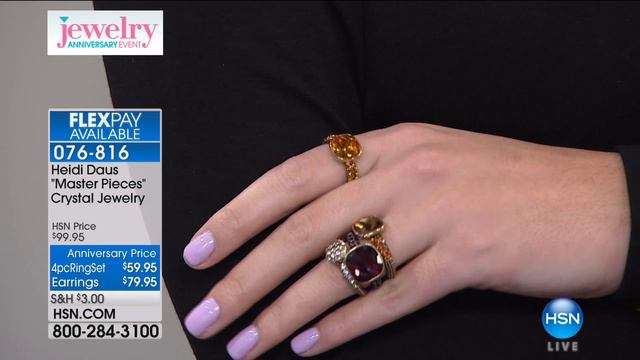 HSN | Heidi Daus Jewelry Designs Anniversary 09.19.2017 - 05 PM смотреть онлайн