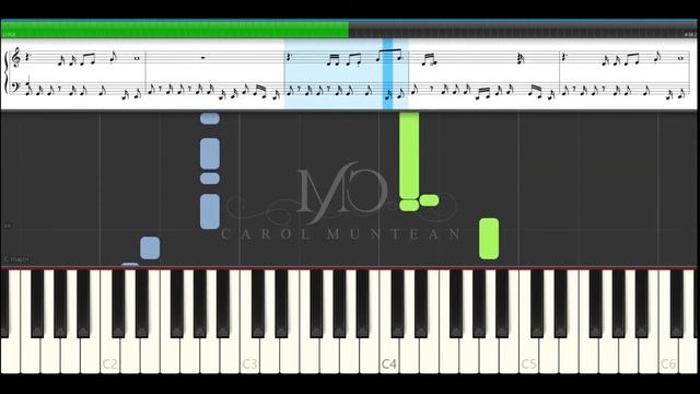 Samba Pa Ti - Piano Tutorial смотреть онлайн