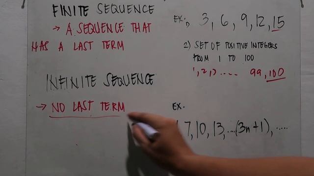 INFINITE AND FINITE SEQUENCE MATH MODULE GRADE 10 CHAPTER 1 PART 2 смотреть онлайн
