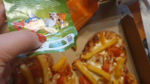 Детская пицца Мимимишки от Додо пицца. Детский влог