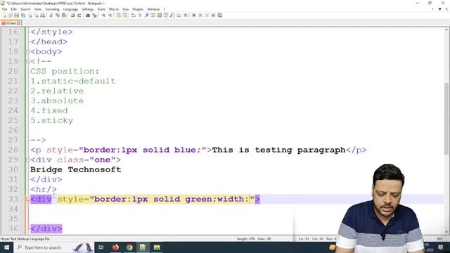 CSS Position Property | CSS Different Types of Position |Static |Relative |Absolute |Fixed |Sticky смотреть онлайн