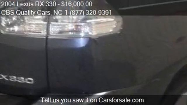 2004 Lexus RX 330 for sale in DURHAM, NC 27703 at the CBS Qu
