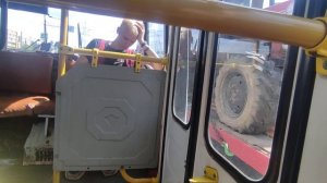 Поездка на автобусе ПАЗ 32054 по маршруту №9 ( Красноярск)