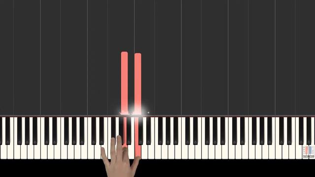 How To Play "MINUET IN A MINOR" by Johann Krieger - Easy Piano (Synthesia) [Piano Tutorial] [HD] смотреть онлайн