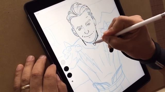 Sketching with iPad Pro смотреть онлайн
