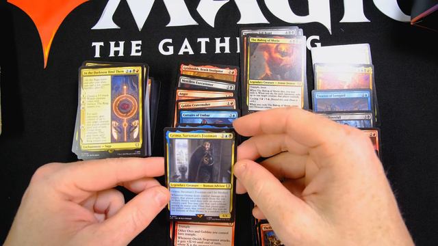 Opening, thoughts and upgrades - The Hosts of Mordor - Lord of the rings Commander deck MTG смотреть онлайн