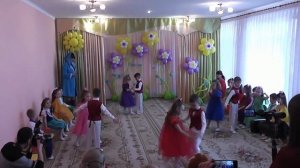 Чудовий весняний вальс/Прекрасный весенний вальс в детском саду. Старша група.