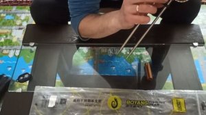 Телескопический держатель для удочки.