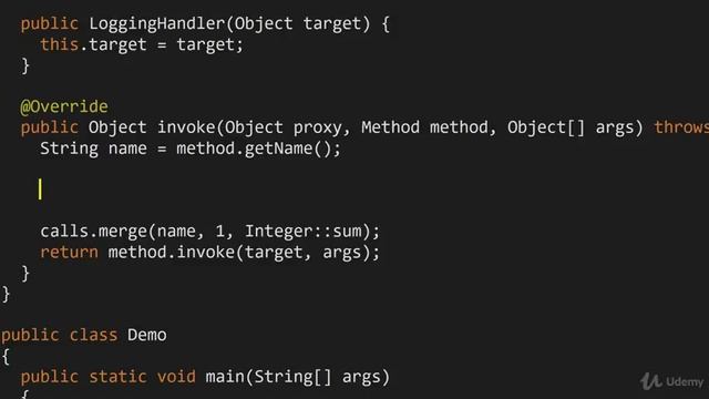 Design Patterns in Java : Dynamic Proxy for Logging смотреть онлайн