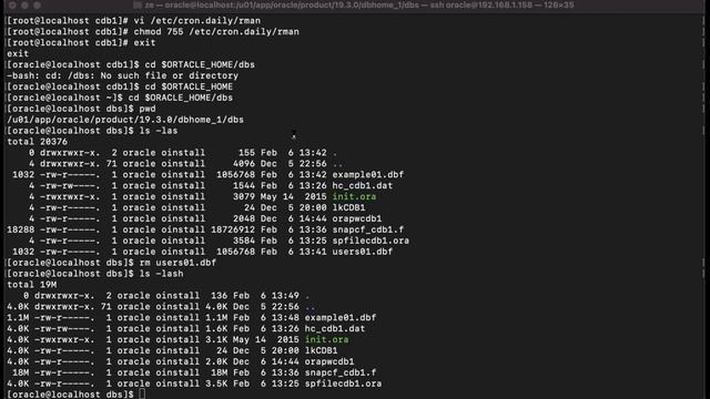 06/02/2021 Prática RMAN Oracle 19c смотреть онлайн