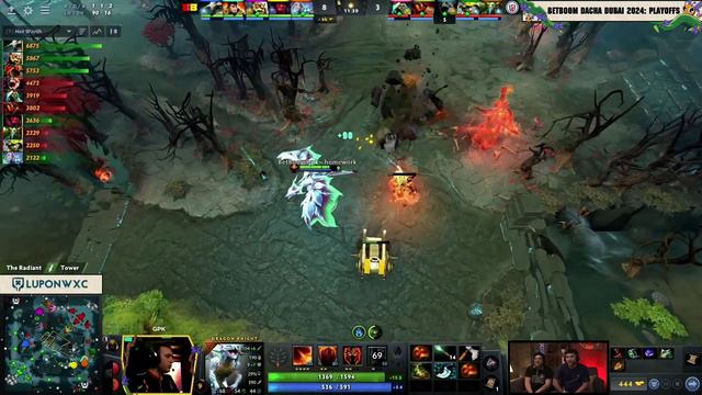 Full Game: Betboom vs LGD Gaming - Game 2 (BO3) | Betboom Dacha Dubai 2024 - Playoffs смотреть онлайн