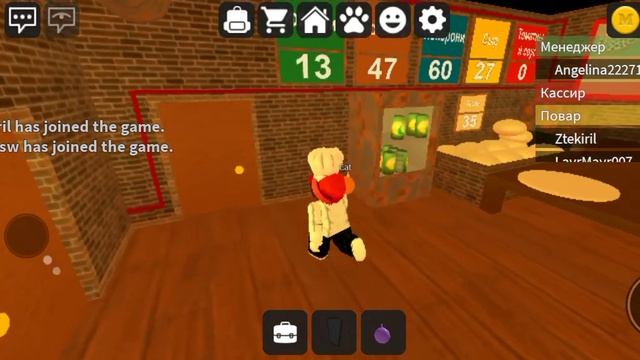 СТАЛ МЕНЕДЖЕРОМ в пиццери симулятор роблокс. смотреть онлайн