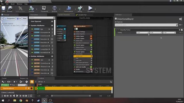 Unreal Engine 4 Speed/Dash Line Effect Tutorial смотреть онлайн