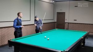 Невероятная техника удара Айдоса в бильярде