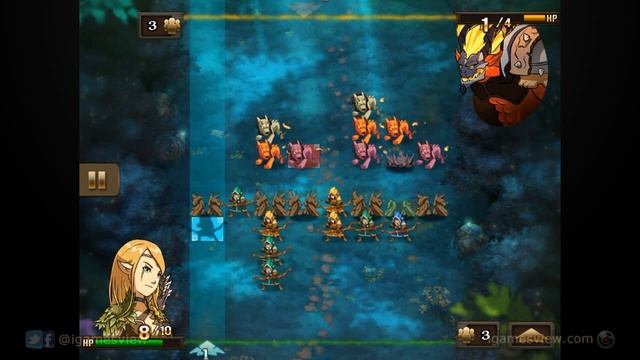 Might & Magic Clash of Heroes - iPhone & iPad Gameplay Video смотреть онлайн