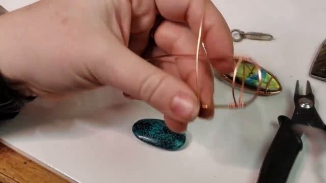 Wire Wrap Pendant Tutorial смотреть онлайн