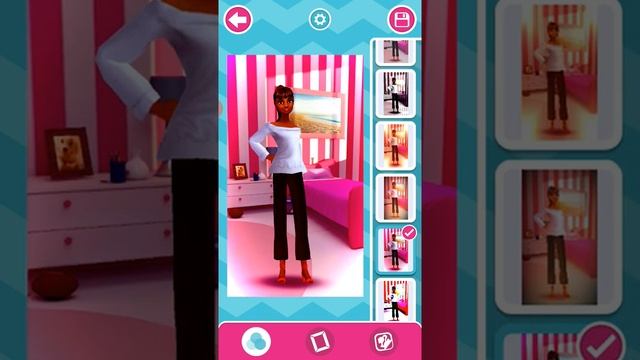 Barbie fashion closet dress up game смотреть онлайн