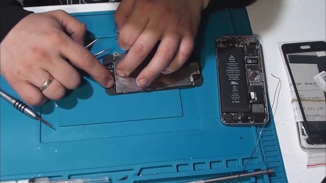 Apple Iphone 5s Замена кнопки Home без Touch ID смотреть онлайн