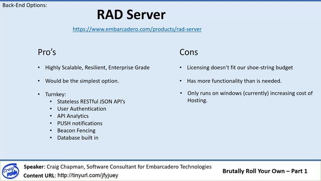 Develop Your Own Application Backend - Part 1 смотреть онлайн