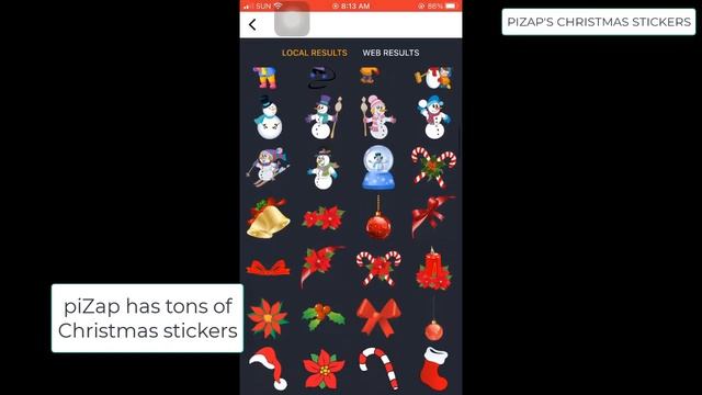 piZap's Quick Photo Editing Tutorial: piZap's Christmas Stickers смотреть онлайн