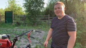 Мотоблок Ока и двухрядный окучник. Первое окучивание. Справится ли МБ Ока с двухрядным окучником?