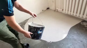 гипсовый наливной пол.