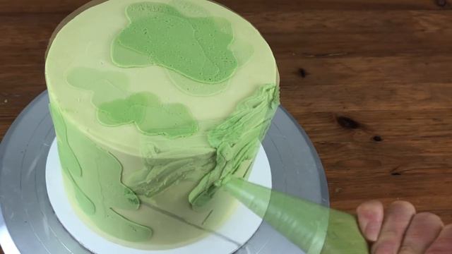 How To Make A Camoflauge Cake смотреть онлайн