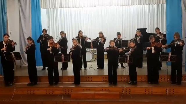 Е. Глебов "Танец" из "Полесской сюиты" | Образцовый ансамбль скрипачей "Accordo" смотреть онлайн