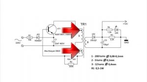 Самый простой импульсный блок питания